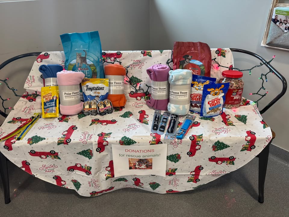 Donations are starting to come in for our rescue animals!