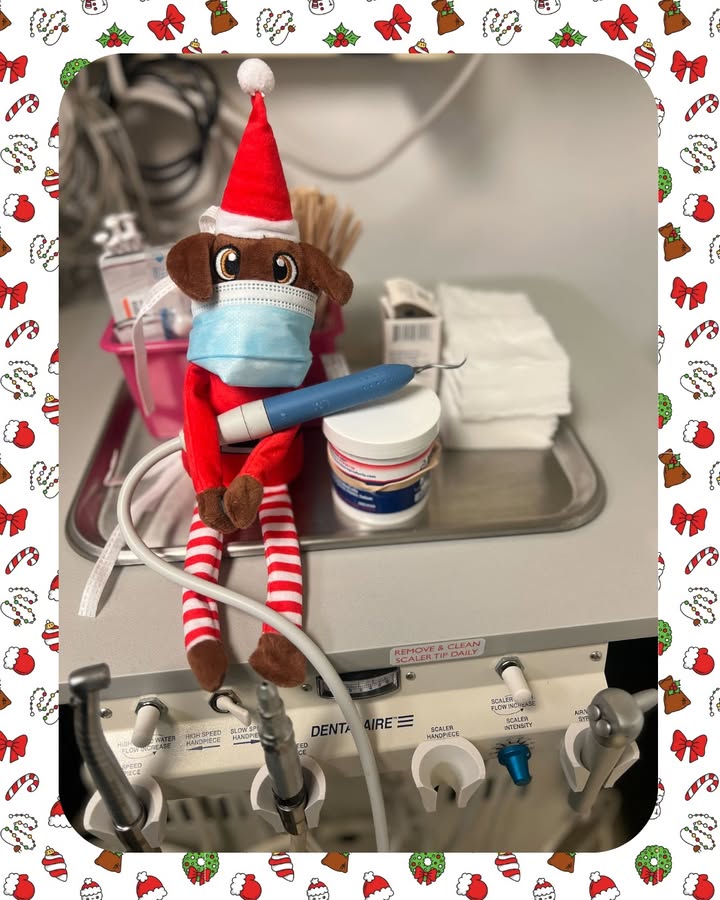 Dental day for Trouble!