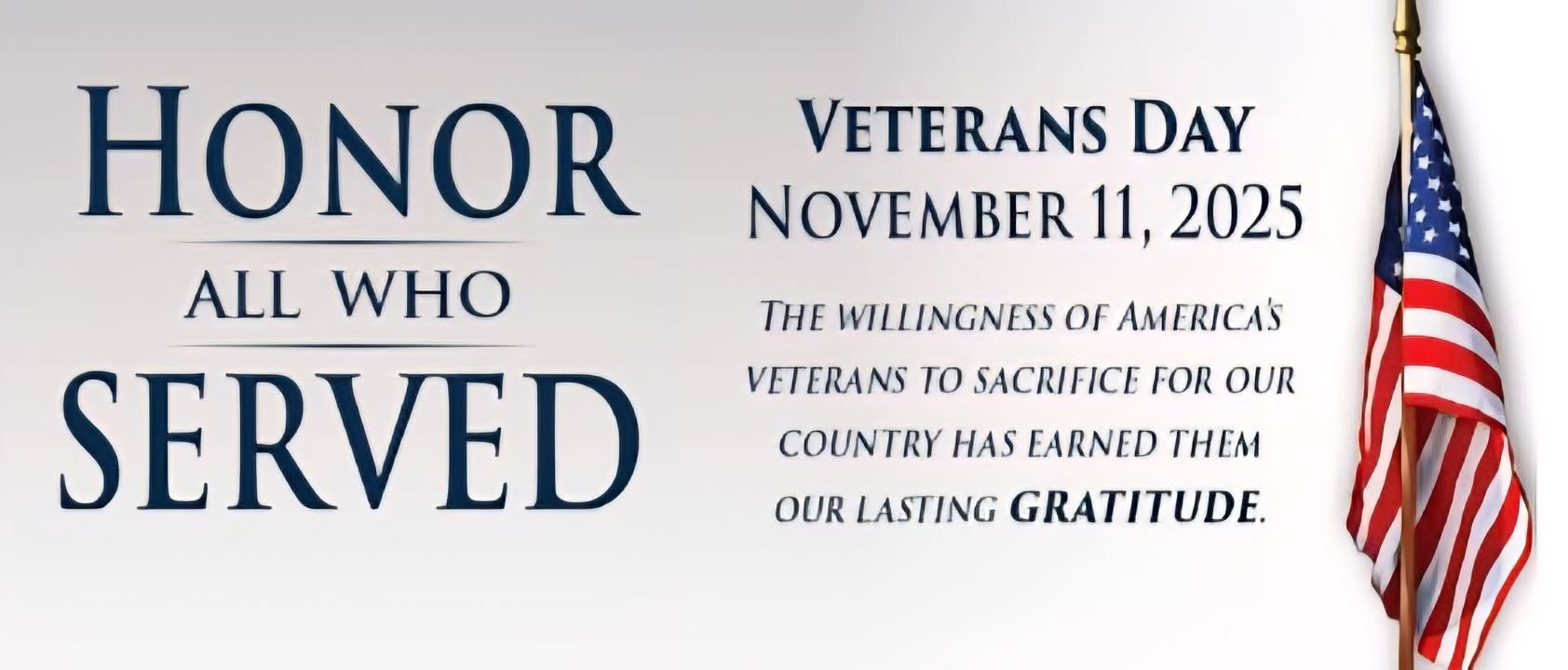 Grateful for our Veterans! 🇺🇸 ❤️🐾