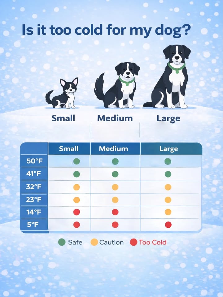 It is getting cold and we want you and your pups to be safe!