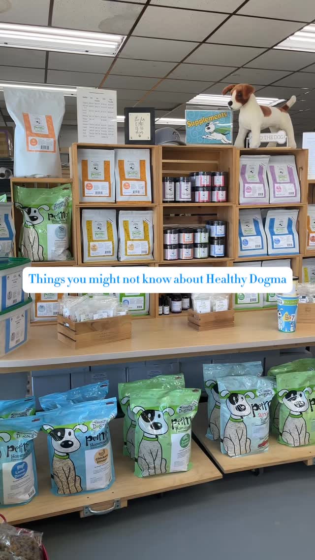 Good food = happy dogs